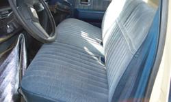 FOR SALE: I have a perfect bench seat ,blue in color and a dash pad that has a couple little cracks still very nice and nice door panels,all blue.including the rug as well,tilt column, nice grill. It fits 1981 to 1987 chev.Nice front chrome bumper and i
