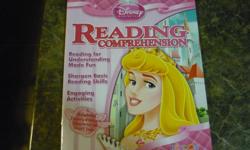 29 Full Color Pages
Reading for Understanding Made Fun
Sharpen Basic Reading Skills
Engaging Activities
A Delightful Disney Princess Character on Every Page
Please look at my other listings which contain more books.
Located in Barrhaven
