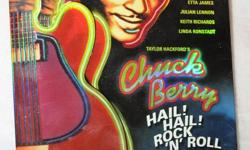 DVD's: 4-disc set. Only viewed once. Like new.
The unforgettable life and music of pioneering legend Chuck Berry are celebrated in this landmark feature film, capturing a once-in-a-lifetime gathering of rock and roll's finest! In 1986, Keith Richards