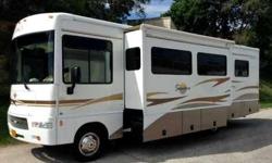 I'm looking for a Class A motorhome.
Details:
28-30' (approx.)
2003-2006 (approx.)
2-3 slides
excellent condition
Please email me.
Thanks.