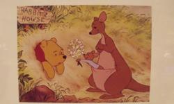 Classic Disney prints new in plastic - Winnie the Pooh and Eeyore
 
Official Disney Prints approx 8 X 10
 
"Roo Has a Little Surprise for You"
"Eeyore This Won't Hurt"
 
$15.00 Each