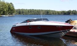 30 ft Donzi classic red/white
-twin 350 cu in,350 Hp Target engines
-cuddy with head
-new seats and seat wood 5 years ago
-new tonneau cover 5 years ago
-same owner last 10 years
-runs well and good in all water conditions
-no low ballers,$10,000 firm,its