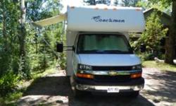 2005 Freedom by Coachmen...
200RB
Chassis CHEVY
Chassis Model C-3500
Engine Size (liter) 6.0L
Wheel Base 139"
Rear Axle Ratio 4.1
Tire size LT225/75R16D
GVWR (pounds) 12,300
CW (pounds) 8,219
GAWR Front (pounds) 4,300
GAWR Rear (pounds) 8,600
GCWR