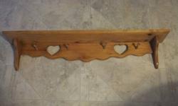 A beautiful coat rack with four posts to hang coats on and the top can be used as a shelf. If needed i can email measurements. I can meet somewhere in Pembroke to deliver! Contact through email.
 
Please check out my other ads.