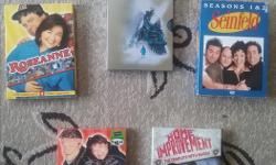 Roseanne - complete 1st season - $3
Roseanne - complete 2nd season - $3
Home Improvement - complete 5th season - $3
Seinfeld - complete 1st & 2nd season - $3
The Polar Express - come in limited edition tin sleeve - $3
Or $10 for all.