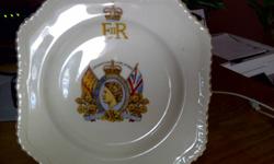 Commemorative Plate of Queen Elizabeth's coronation - $15.00
