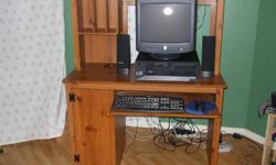 Very clean Internet Ready IBM P4, 2.8, 1GB Ram, 40 GB HDD, CD-RW/ DVD Combo Drive, 17" Monitor, Keyboard, Mouse, Speakers Windows, Office and Antivirus Original Windows XP Professional Licence also a hutch all included for a Low Low price