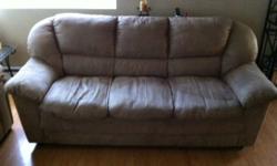 Selling both couch and the love seat. They are in a nice decent shape. All washed off and clean, with no damage or stain. Ready to find a new home.