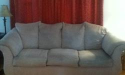 Couch and Chair
-off-white
-good condition
