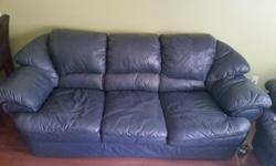Navy blue couch and loveseat for sale. Wear and tear and some scratches but overall in good condition and super comfortable. Please contact me with your best offer if interested.
Thank you