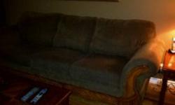 Couch, chair and ottoman for sale $100 firm. Excellent condition, very large set.
Call 705-264-4947