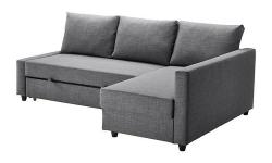 STILL AVAILABLE AS OF 11:30 am
NEED GONE ASAP
Ikea FRIHETEN Sofa bed with chaise, and storage Skiftebo dark gray...barely used! It sells for $800 plus tax. Mine is in the same condition.
I bought it for my place and then 1 month later I had to move out.