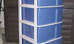 (2) STORAGE CONTAINERS ON WHEEL $15 EACH
NEW CONDITION GREAT FOR STORING CRAFT SUPPLIES
(1) COLOURED NO WHEELS $10
WAS USED TO STORE SMALL KIDS TOYS
(604)852-3393