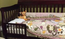 Higher end baby furniture. These items are all in excellent condition and were purchased from Sears.
! Storkcraft 4 in 1 convertible crib Cherry colour
2 Storkcraft 3 drawer chest combo (46Lx37Hx18D)
3 Simmons 2 sided crib mattress no stains (this is the