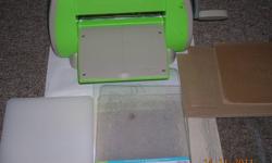 The cuttlebug machine, all the plates, and over 16 assorted embossing folders
 
worth over 250.00
 
will deliver within reason