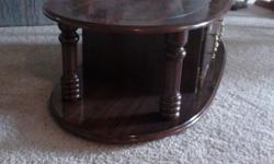 Oval coffee table. Good Condition. Must sell - refurnishing basement...
Will entertain offers