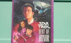 This is a 1992 first printing of DC Comics Trade Paperback Star Trek - Debt of Honor.  In Nrmt condition, still sealed in shrink wrap.  Scarce printing.  Asking $40.00.  Use the View Poster's Other Ads button to see what else I have for Sale!!!!!