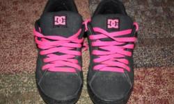 Girls DC Shoes for sale.  These are size 6.5 and are in excellent condition.  My daughter only wore them for about 3 months and then she outgrew them!!
 
Asking $30
 
Thanks for looking!