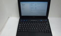 Dell Latitude 2120 Netbook
10.1" Screen
Intel Atom @ 1.5Ghz
2 GB DDR2 RAM
320 GB Hard Drive
Fresh installation of Linux with Office suite.
Low resource usage, fast and durable. Great for basic use.
Battery holds up to 2 hours. Includes charger.