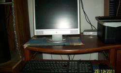 I'm looking to sell my desktop computer so i can upgrade to a laptop computer. Am asking $300.00 or best offer, it's a WinXP Home Edition, Plug & Play 19" Monitor, keyboard plus mouse, 3200+ Processor, 512 MB Memory, 100 GB Hard Drive, CD-RW/DVD-ROM, I've