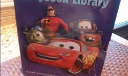This is a Disney Pixar STORYBOOK LIBRARY Boxed set of 12 books complete and in excellent, near new condition. Published in 2008 and is complete with box case that holds the twelve books. All books are hard cover.
Titles include:
Cars: Off the Fast Track