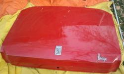 1968 Dodge Dart trunk lid, mint condition, no rust. $100 O.B.O. Please send email. Or call Chris, 705-930-4394.