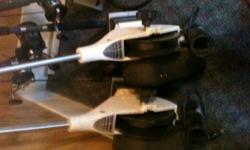 Cannon  Downriggars
3 Rods and Reels, need new line
1 -3 blade prop what you see is what you get .