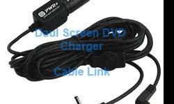 New Dual Screen DVD Player DC Car Charger Set For Philips and Others Model # LY-02 LY4128 LY4197 LY4133
Input :12V (dc) 2A Output : 12V dc, 1A Length: 7 feet each charging cord (2 cords total)
Compatible with (not limited to): -Philips LY4128 LY4197