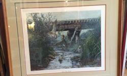 ON SALE FOR $149.00 OBO Don't be shy, make me an offer! Signed, Numbered, Limited Edition Print "Lower Truro Trestle" by Bruce wood 122/450. Frame measures 36"x31.5"
Great gift for any hunter!
Check out my sellers list for more deals!
Available at
The
