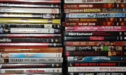 LOADS OF DVDS FOR SALE ALL IN GREAT CONDITION . 3.00 EACH OR 4 FOR 10.00 -
LIVE AND LET DIE
RESERVIOR DOGS
TREMORS ATTACK PACK
ALICE IN WONDERLAND JOHNNY DEPP
GREASE
THE WARRIORS
THE PERFECT STORM
JEEPERS CREEPERS
FULL METAL JACKET
JAWS
PREDATOR
THE NINTH