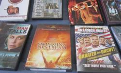 DVD Movies
$ 20.00 for ten moves