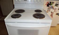 White Westinghouse electric, range clean and in good working condition