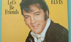 Elvis Presley 3 vinyl LP lot: Let's Be Friends: PickWick Camden #CAS-2408; Vinyl NM- (odd light scratch) Cover: Some general wear
Frankie & Johnnie: PickWick Camden #ACL-7007; Vinyl Near mint minus (odd light scratch) Cover: Some general wear.
You'll