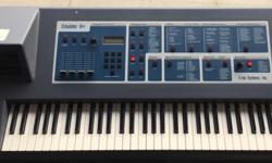 This is an emu emulator 11+ with manual .. clean .. not used for many years. This is a great price for a rare piece in this condition..
Magnificent sounds. I have some disks but you will need to acquire a library.
Questions - send me an email. I wish