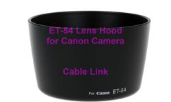 ET-54 Lens Hood for Canon EF 55-200 f/4.5-5.6 USM
-The lens hood provides a cost-effective solution to the problems caused by sun glare rain and wind-blown debris and is also valuable in providing protection against knocks and damage.
-In addition, since