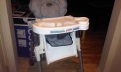 Good condition high chair. Our daughter has outgrown it and we no longer need it. Detachable tray, height adjustable and folding for easy storage.
Asking $20 obo