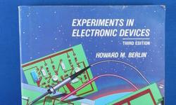 Howard M. Berlin's Experiments In Electronics Devices third edition. Soft cover. Gently used, no rabbit ears or markings. $15.00 obo.
 
Smoke, animal-free, clean home.
Will deliver to your home if you order $10.00 worth or more.  In Mississauga, Brampton,