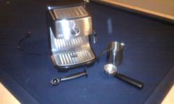 I have a Krups Expresso machine for sale. comes with all equipment in picture. I think I even have some grinds left over that I can included in the deal.
$60 obo