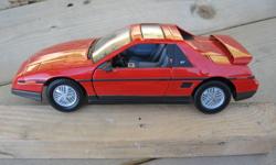 PONTIAC FIERO 1/18 SCALE DIECAST
AS NEW
ALSO PACKAGED DIECAST INCLUDED