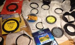 Camera fllters, etc. all in immaculate condition. Priced below.
Non-smoking, pet-free home.
Hoya 67mm Circular Polarizing Pro 1 Digital Multi-Coated Glass Filter. $50.
Cokin "P" Series - Filter Holder and 28 Page Pamphlet. $12
Cokin "P" Series - 67mm