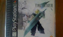I'm selling my copy of Final Fantasy VII that I bought during their initial sales run. Most copies of Final Fantasy VII for sale are the Greatest Hits edition so this is a bit rarer.
 
Final Fantasy VII is complete with manual in excellent condition and