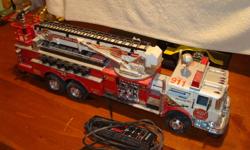 Fire Truck battery operated needs batteries every thing works on the truck $20.00 905-648-2792