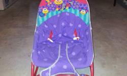 Excellent Condition!  Vibrating Rocker/Chair with restraints.