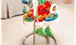 great condition. lights, music and toys. 3 height setting. tons of fun for baby! asking $60.