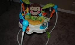 I have a Fisher Price Precious Planet Jumperoo available. It is in excellent (and clean) condition. It has been packed away in its box and is ready for hours of fun for your little one.
Why pay $140+ for brand new when you can have "like new" for less
