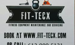 Visit Fit-Tecx.com if you are looking at having your Treadmill ,Elliptical unit or Fitness training station serviced. Fit-tecx.com will come right to your home and diagnose any equipment problems or take care of your investment by doing a thorough