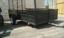 BRAND NEW 2010 CARRY-ON 5X10 SOLID SIDE UTILITY TRAILER 24 INCH HIGH SIDES REAR RAMP GATE PRESSURE TREATED DECKING 13 INCH TIRES ONLY $1290.00 CALL 999-6197
 
VIEW CURRENT INVENTORY AT
http://www.jzksales.ca