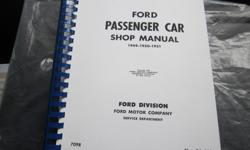 Ford passenger car shop manual for years 1949-1950-1951.
New condition