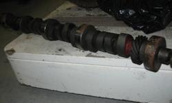 Speed-pro camshaft plus lifters for small block ford (289, 302, 351W), intake lift 0.448, exhaust 0.472, see photos for details, please phone 519-727-4828 if interested, thanks for looking. Also have new 351W pushrods (wolverine) complete set $60.00