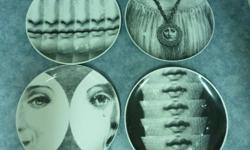 Collector plates by artist Piero Fornasetti
Plate numbers 206, 238, 250, 280.
Made in Italy
$500.00